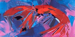 I Feel Electric by Duncan MacGregor - Original Painting on Board sized 24x12 inches. Available from Whitewall Galleries